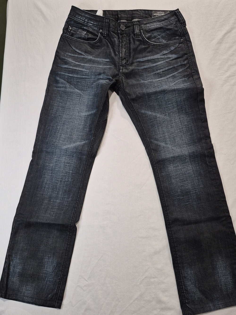 Buffalo David Bitton Men's Slim Black Washed Jeans Size - W31 - L29